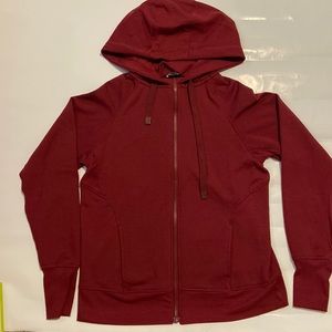 Full Zip Hooded Jacket with thumb holes
